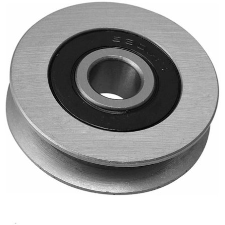 U-formet stålkabeltrisse, jernleje 12X50X13mm