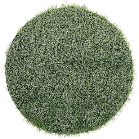 Simuloitu ruoho pyöreä pöytämatto vihreä keinotekoinen pöytälevy ruoho matto sisustus