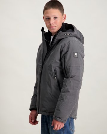 Garcia boys outdoor jacket Szary Kurtki Chłopiec - Kids Brand Store
