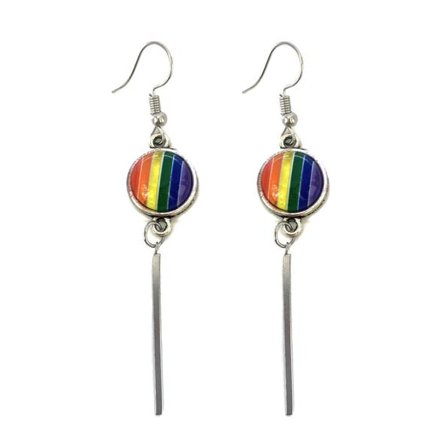 Earrings - Pride - Rainbow - Stick