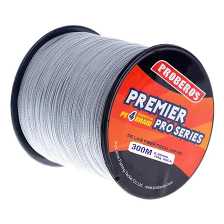 Fletline flettet fiskeline 300 meter