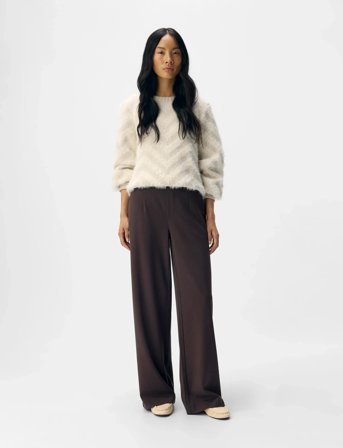 Object Objlisa Wide Pant Noos - Brown - 40