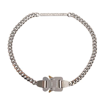 Alyx 9SM Necklace , Grijs , Heren , Maat: ONE Size Kettingen