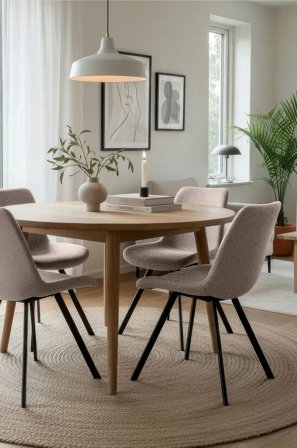 Homeroom Collection - Sture 2-pack ruokailutuoli - Luonnonväri - Tuolit - - Homeroom