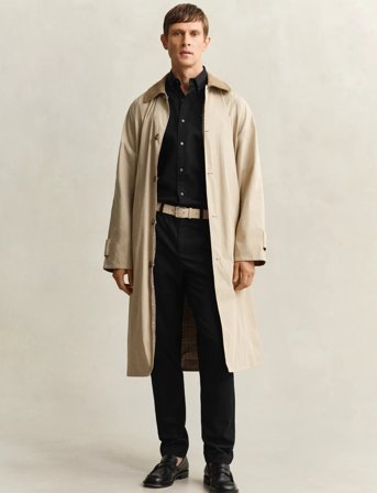 GANT Slim Classic Chinos - Black - 36 x 30