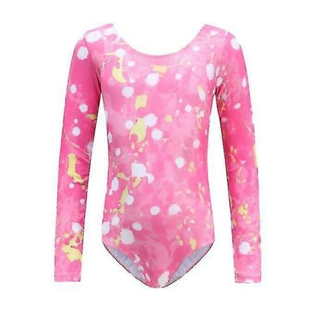 Piger Gymnastikdragter Heldragt Farverigt Dansebeklædning