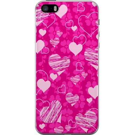 Yhteensopiva Puhelinkuori Apple Apple iPhone 5s PopSydänKuviointi