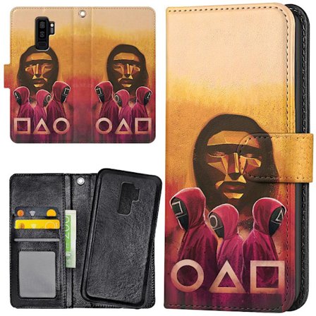 Samsung Galaxy S9 Plus - Plånboksfodral/Skal Squid Game