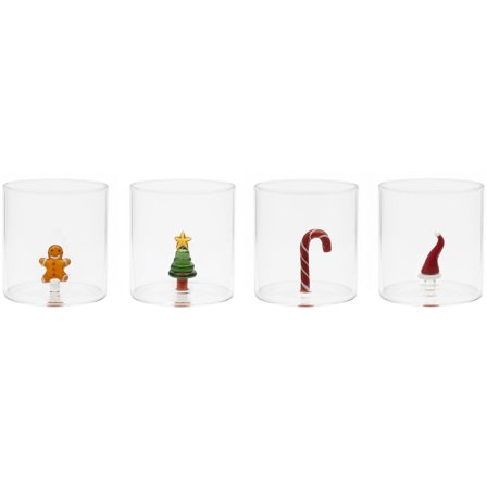 Mareld Tumbler-lasi 4 kpl, jouluteema