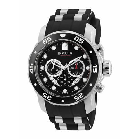 Invicta Watches, Pro Diver - Scuba 6977 Men& Quartz Watch - 48mm Szary, Mężczyzna, Rozmiar: ONE Size