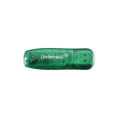 Intenso - USB-minne Rainbow Line 8GB Green
