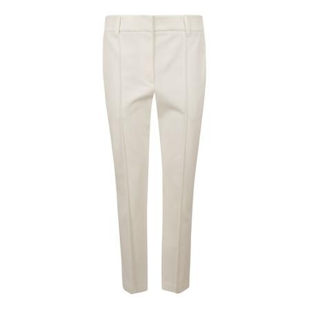 Brunello Cucinelli - Kostymbyxor - Beige - Dam - Storlek: M, Dam, Storlek: M