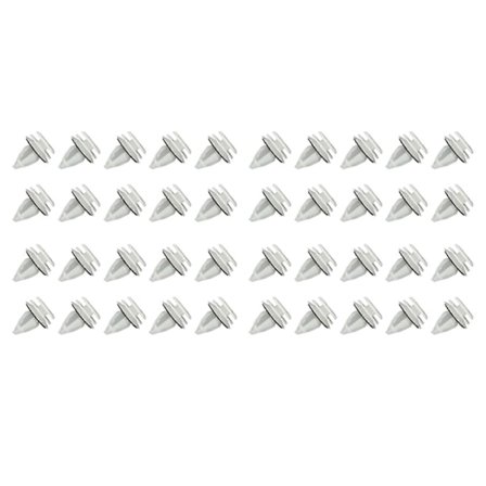 40 st Universal Plast Bil Auto Interiör Dörrklädsel Clips Kort Dörrpanel Clips