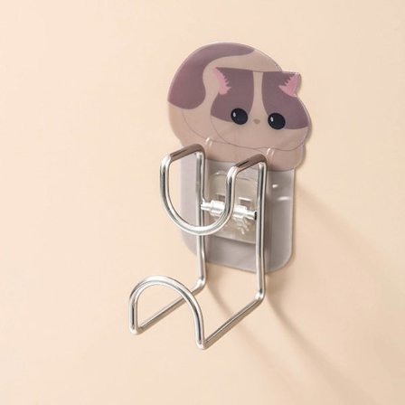 Katt Khaki-Puncture-Free Diskho Förvaring Rack Badrum Förvaring R