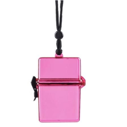 Hållbart Smidigt Cigarettfodral Rosaröd