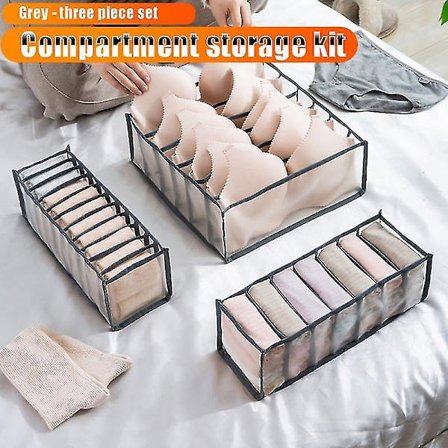 Underwear Bra Organizer Storage Box Jeans Socks Separation Organizer Pants Storage Drawer Closet Divider Storage Boxes