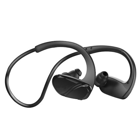 Bluetooth hörlurar Svettavvisande Bluetooth 5.0 sporthörlurar med in-ear-hörlurar med mikrofon för Ios Android