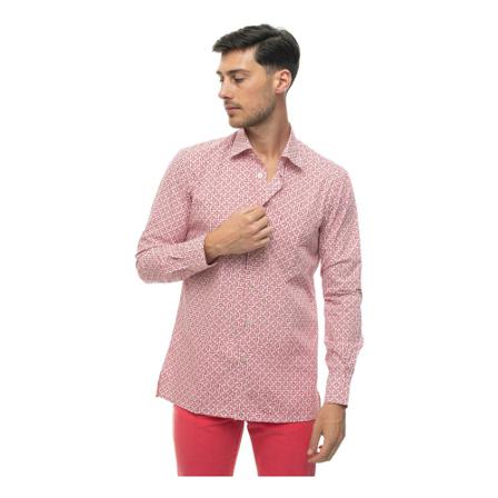 Kiton Casual shirt Rød, Herre Skjorter