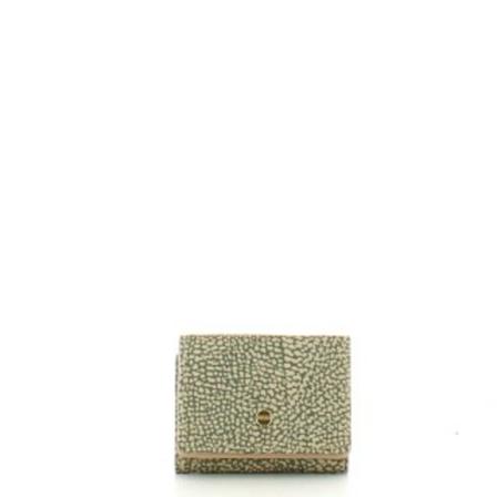 Borbonese Wallets Cardholders beige, Dam Plånböcker, Dam, Storlek: ONE SIZE