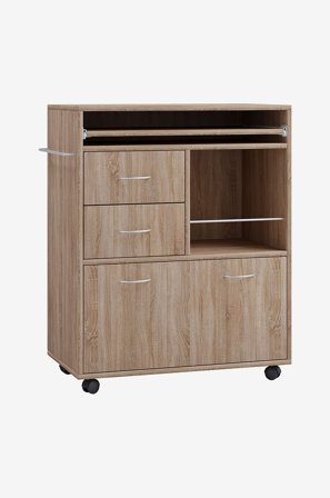 VCM - Kjøkkenvogn Kicha - Beige - Hyller & oppbevaring - Fra Homeroom