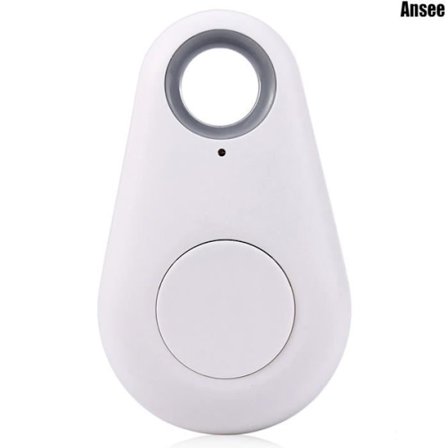 Bærbar Bluetooth 4.1 spor Smart Nøglefinder Lokalisator af Genstande Nøglefinder Anti-tab Hvid