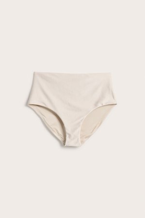 Kappahl | Bikinialaosa, jossa korkea vyötärö | Beige