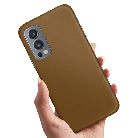Cover / Mobilcover til OnePlus Nord 2 5G - Brun