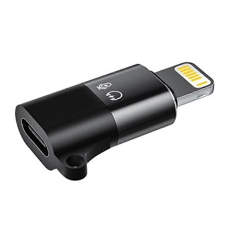 JS-09 OTG Trådlös Lavalier Mikrofon Konverter Typ-C till Lightning