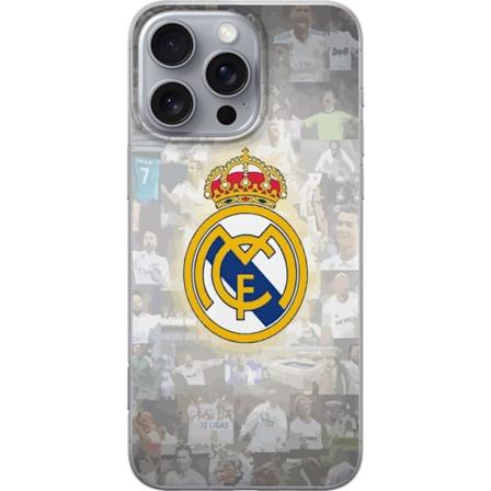 Apple iPhone 16 Pro Max Gjennomsiktig deksel Real Madrid