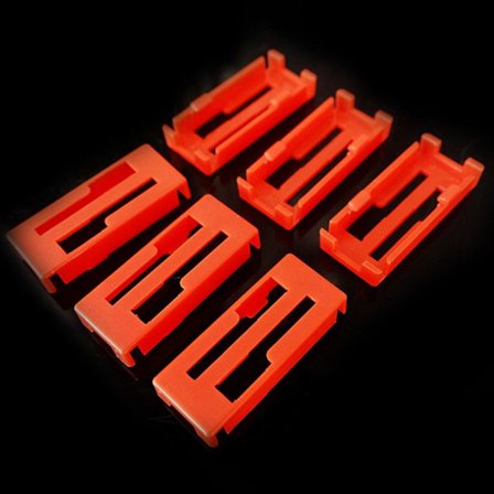 20stk Servo Kabel Clip Forlænger Kabel Spænde Clip RØD RØD