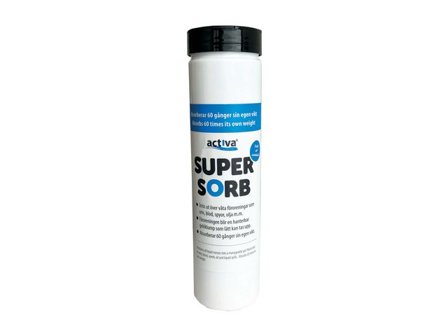 ACTIVA Absorberingsmedel SuperSorb 350gr - Lyreco - Städ och hygien - Rengöringsmedel - Absorbenter