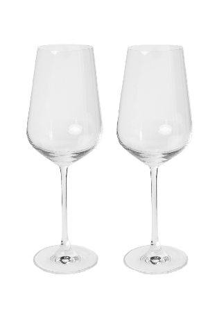 Chateau BONLION Rödvinsglas kristall Cabernet ELISE 55 cl, 2-pack Vinglas Transparant ONESIZE