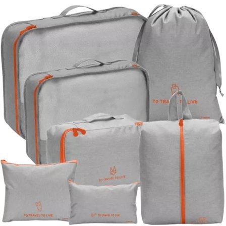 Matkalaukun järjestäjä - 7 kpl Trizand 23111