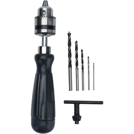 Elektrisk hånddrill, mini håndsveivdrill egnet for DIY smykkemontering modellbygging manuelt