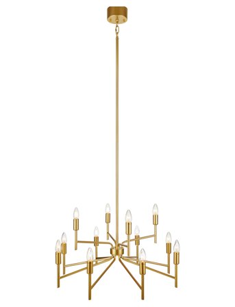 Markslöjd Lighting Regent Pendant 12L Painted Gold - Gold - ONE SIZE
