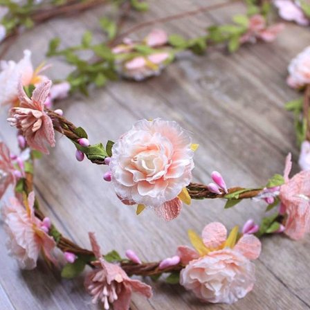 Flower Pannband Bohemia Wreath ROSA