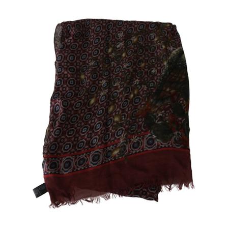 Dolce & Gabbana Fringe Wrap Shawl Brun, Herre Halstørklæder og Tørklæder, Størrelse: ONE Size