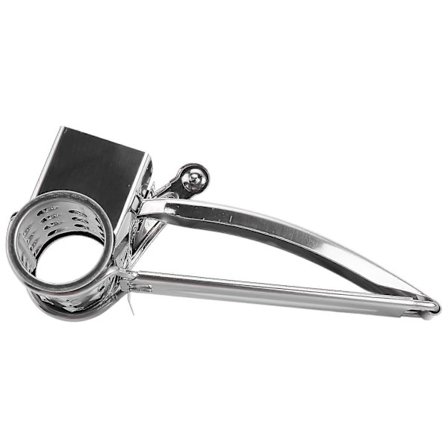 Juustohöylä Vihannesleikkuri Raastin Ja Mylly 4 Vaihdettavalla Ruostumattomalla Teräsrummulla