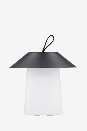 Venture Home - Pöytävalaisin Rubu - Musta - Pöytävalaisimet ulkokäyttöön - - Homeroom