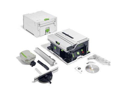 Festool CSC SYS 50 EBI-Basic Bordcirkelsåg batteridriven, Stationära verktyg