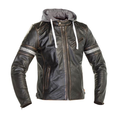 Jas Leer Richa Toulon 2 Zwart 50