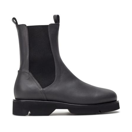 Pomme D'or Ankle Støvler 1289B Seta Leather Grå, Dame, Størrelse: 39 EU