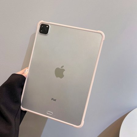 Stilrent skal för iPad mini6/mini7 2024/2021 rosa transparent