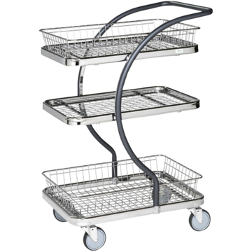 Korgvagn Kongamek C-line KM96302B Grå