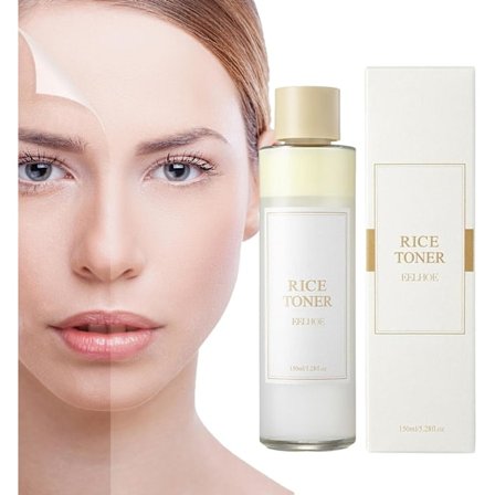 Rice Face Moisturizer | 5,28fl oz Fuktighetsgivende Beauty Toner, Boosting naturlig fuktighetskrem, ris ekstrakt fuktighetsgivende toner for tørr