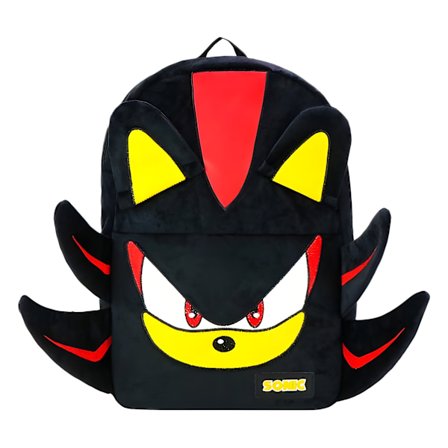 Gos- Shadow sonic ryggsäck plysch tecknad ryggsäck med stor kapacitet junior high school barn