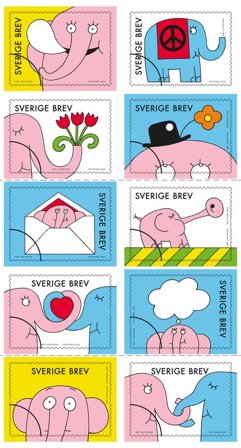 Sverige - Hej, hej - Postfrisk hæfte