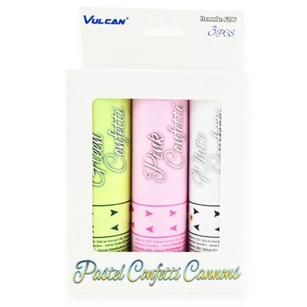 Confetti Canon - pastell colors - 3 pack
