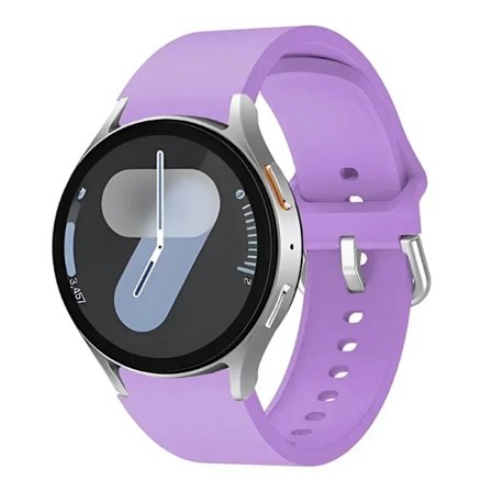 Silikonarmband för Samsung Galaxy Watch 7/6/5/4 40mm 44mm 5 Pro Original No Gap Armband Galaxy Watch 6 4 Classic 47mm 43mm Band