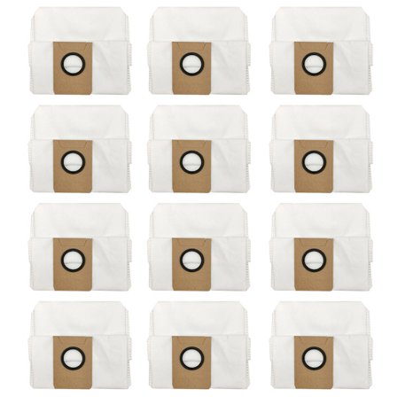 Støvsugerpose til Ecovacs X1-serien, støvpose med høj kapacitet og specielt forseglingsdesign til DEEBOT X1 Omni Turbo Plus, genanvendelig og nem 
